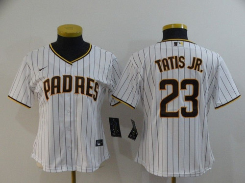 San Diego Padres Fernando Tatis Jr #23 2020 Mlb White Womens Jersey