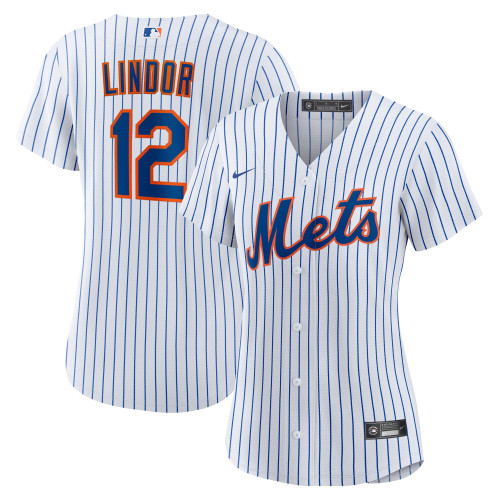 Francisco Lindor New York Mets Nike Replica Replica Women's Home Replica Player Jersey - White