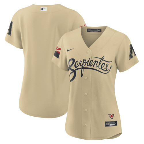Arizona Diamondbacks Nike Replica Replica Women's City Connect Replica Jersey - Gold