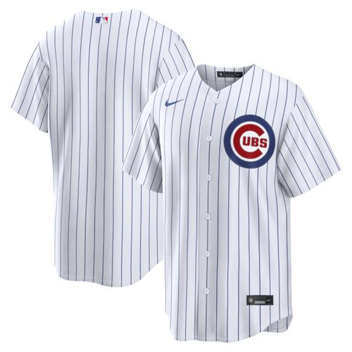 Men's Chicago Cubs Nike White Home Replica Jersey