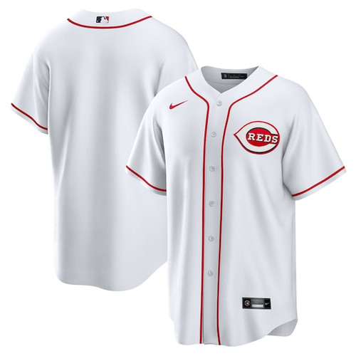 Men's Cincinnati Reds Nike White Home Big & Tall Replica Jersey