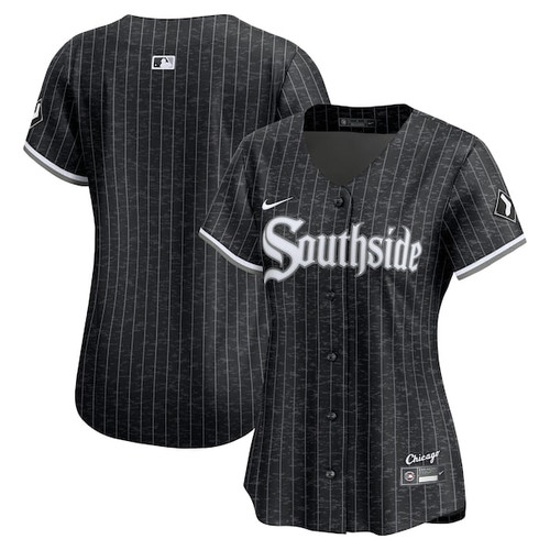Women's Chicago White Sox Nike Black City Connect Limited Jersey