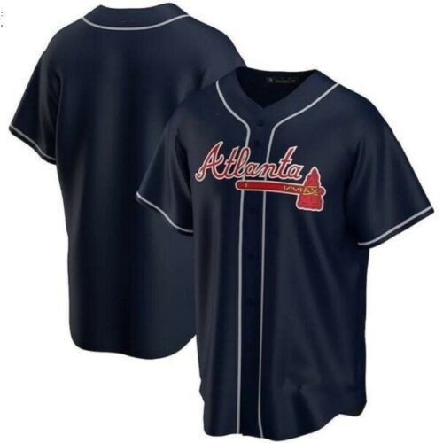 Atlanta Braves All Over Print Baseball Jersey  for Fans