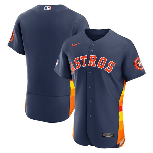 Men's Houston Astros Nike Navy Alternate 2  Jersey