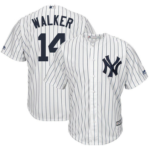 Neil Walker New York Yankees Majestic Home Cool Base Player Jersey White 2019