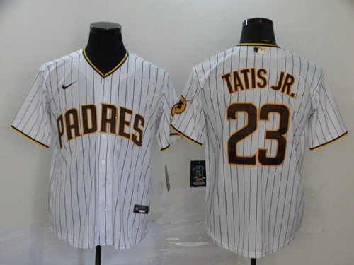 San Diego Padres Fernando Tatis Jr. #23 MLB 2020 White Jersey