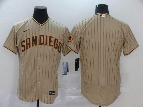 San Diego Padres 2020 MLB Light Brown Jersey