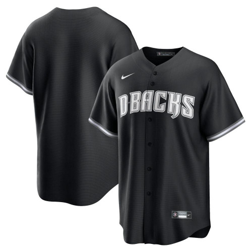 Mens Arizona Diamondbacks Black And White Official Jersey Gift For Arizona Diamondbacks Fans