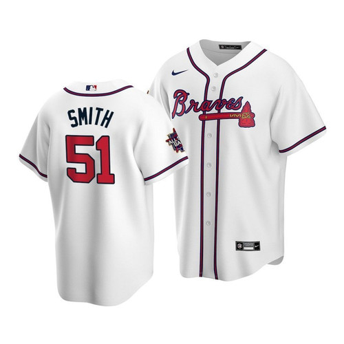 Atlanta Braves Will Smith #51 2021 Mlb All-Star Game Patch Jersey White