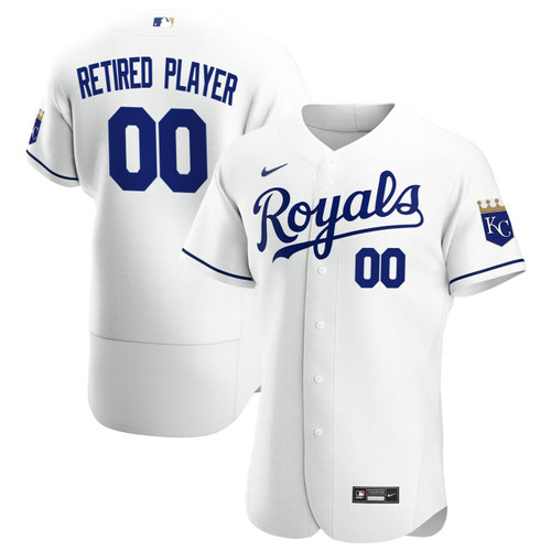 Men'S Kansas City Royals White Home Pick-A-Player Retired Roster Baseball Jersey Mlb Baseball Jersey1312