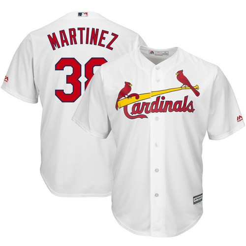 Jose Martinez St. Louis Cardinals Majestic Home Cool Base Player Jersey White 2019