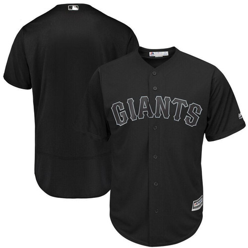 San Francisco Giants Majestic 2019 Players Weekend  Team Jersey Black 2019