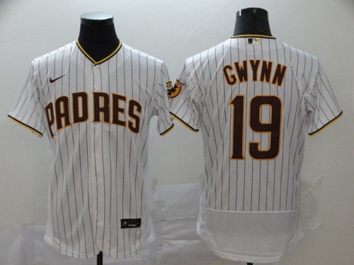 San Diego Padres Tony Gwynn #19 2020 Mlb White Jersey