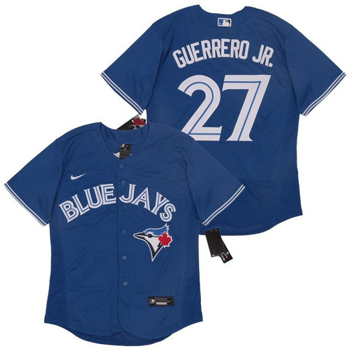 Toronto Blue Jays Vladimir Guerrero Jr. #27 2020 Mlb Blue Jersey