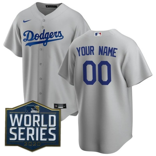 Los Angeles Dodgers 2020 Mlb Personalized Custom White Custom Jersey