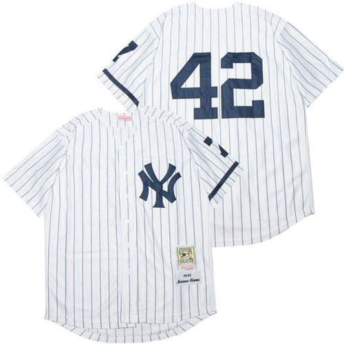 New York Yankees #42 Mariano Rivera 2020 Mlb White Jersey