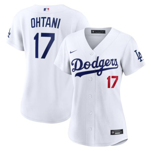 Women's  Los Angeles Dodgers Shohei Ohtani Nike White Home Stadium Jersey