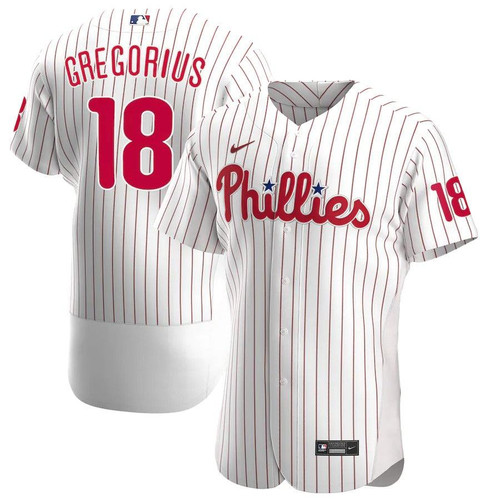 Mens Philadelphia Phillies Didi Gregorius Nike Replica Replica White Home  Player Jersey