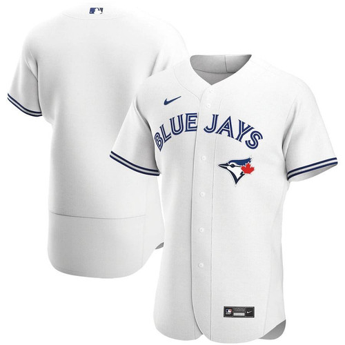 Mens Toronto Blue Jays Nike Replica Replica White Home  Team Jersey