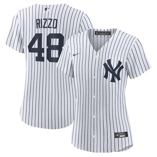 Womens New York Yankees Anthony Rizzo Nike Replica Replica White Home Official Replica Player Jersey