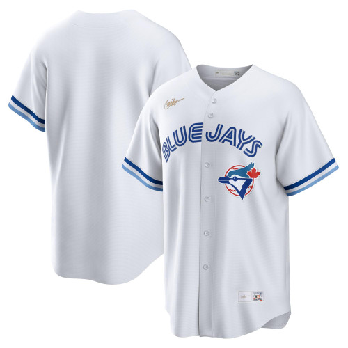 Toronto Blue Jays Nike Replica Replica Home Cooperstown Collection Team Jersey - White
