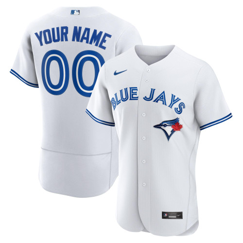 Toronto Blue Jays Nike Replica Replica Home  Custom Jersey - White