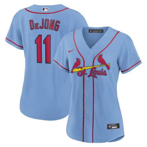 Paul DeJong St. Louis Cardinals Nike Replica Replica Women's Alternate Replica Player Jersey - Light Blue
