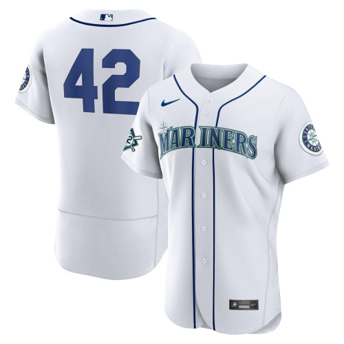 Jackie Robinson Seattle Mariners Nike Replica Replica  Player Jersey - White