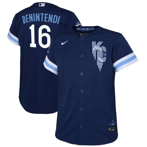 Andrew Benintendi Kansas City Royals Nike Replica Replica  2022 City Connect Replica Player Jersey - Navy