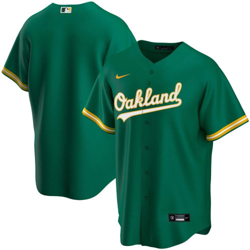 Oakland Athletics Kelly Green Alternate Team Jersey Gift For Oakland Athletics Fans