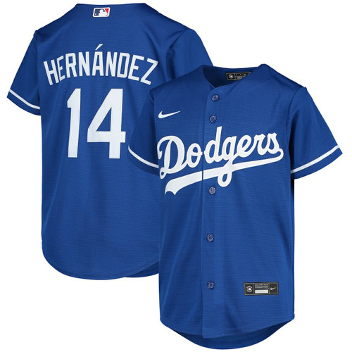 Los Angeles Dodgers Enrique Hernandez Royal Alternate Player Baseball Jersey Mlb Baseball Jersey1037