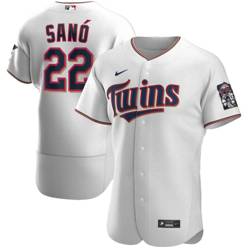 Men'S Minnesota Twins Miguel Sano White Home Player Baseball Jersey Mlb Baseball Jersey1404