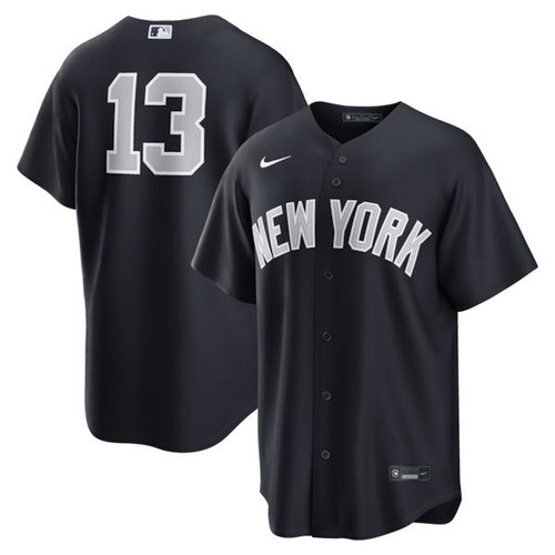 Men's New York Yankees Jazz Chisholm Jr. Nike Navy Alternate Replica Jersey