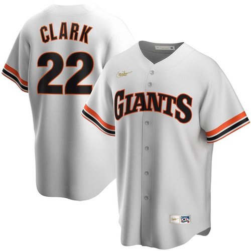 San Francisco Giants Will Clark #22 Mlb 2020 White Jersey
