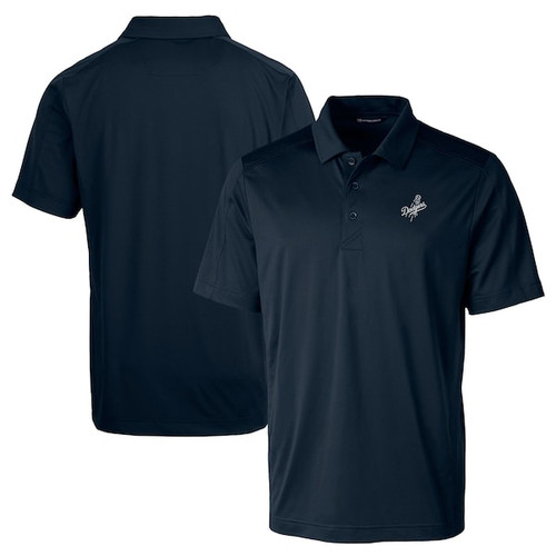 Men's Los Angeles Dodgers Cutter & Buck Navy Big & Tall Prospect Eco Textured Stretch Recycled