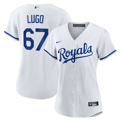 Women's Kansas City Royals Seth Lugo Nike White Home Replica Jersey