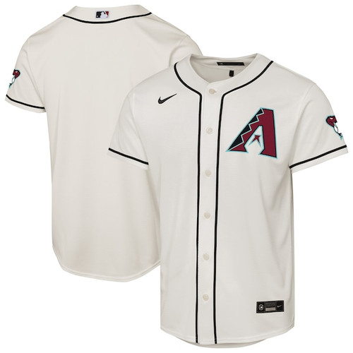 Youth Arizona Diamondbacks  Nike Cream Home Stadium Jersey