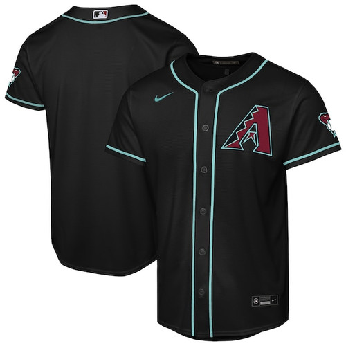 Youth Arizona Diamondbacks  Nike Black Alternate Stadium Jersey