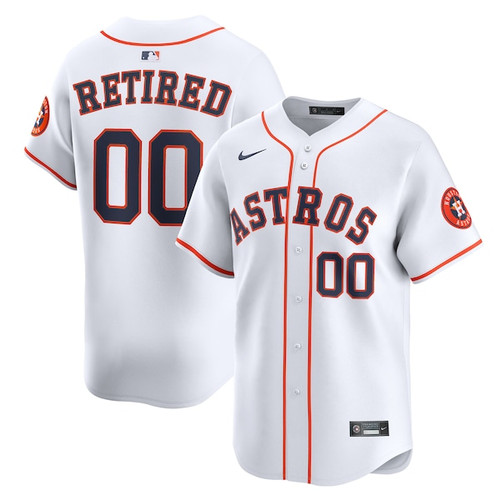 Men's Houston Astros Nike White Home Limited Pick-A-Player Retired Roster Jersey
