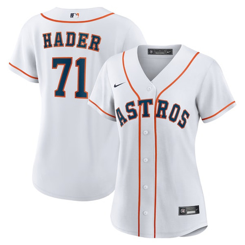 Women's Houston Astros Josh Hader Nike White Home Replica Jersey