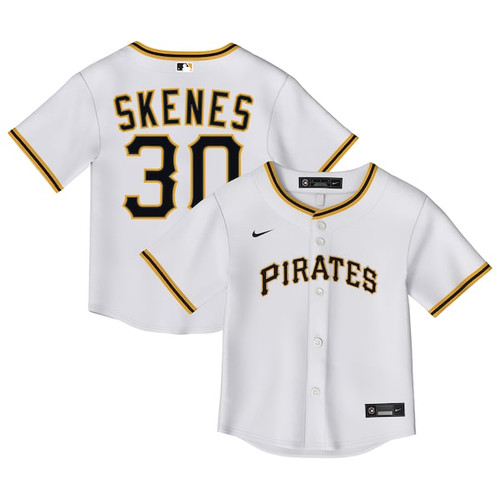 Infant Pittsburgh Pirates Paul Skenes Nike White Home Replica Jersey