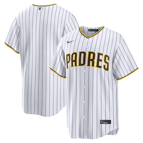 Men's San Diego Padres  Nike White Home Replica Jersey