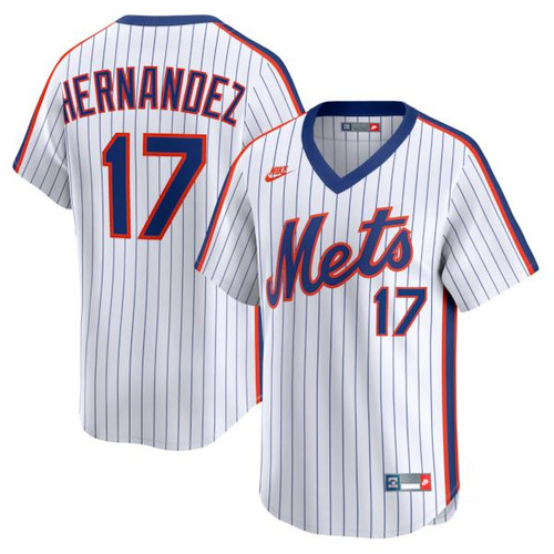Men's New York Mets Keith Hernandez Nike White Cooperstown Collection Limited Jersey