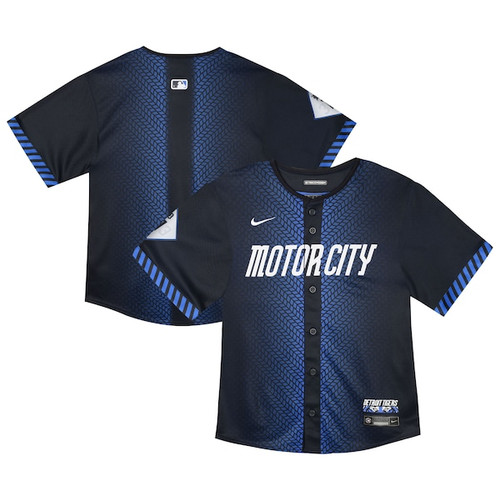 Toddler Detroit Tigers  Nike Blue City Connect Team Limited Jersey