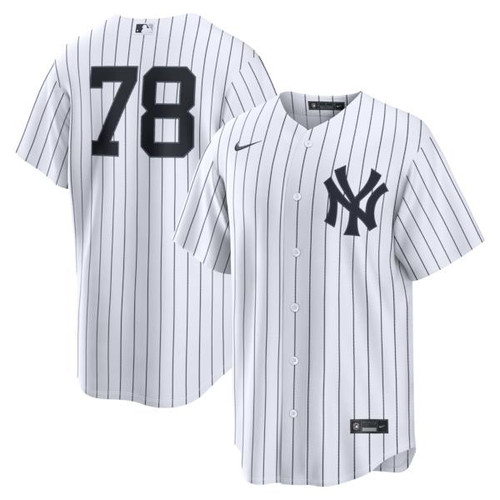 Men's New York Yankees Spencer Jones Nike White Home Replica Jersey