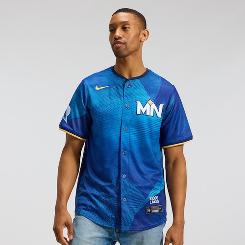 Men's Minnesota Twins Nike Royal City Connect Limited Jersey