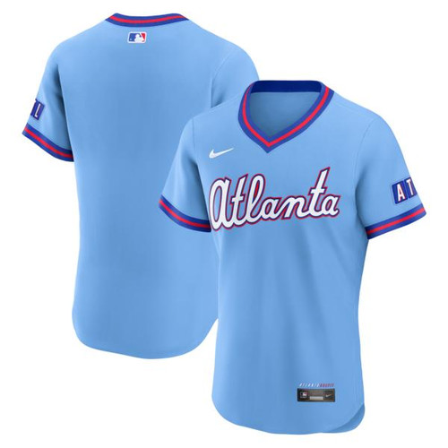 Men's Atlanta Braves  Nike Powder Blue 2026 City Connect  Jersey
