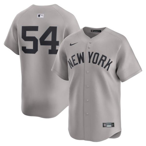 Men's New York Yankees Max Fried Nike Gray Road Limited Player Jersey