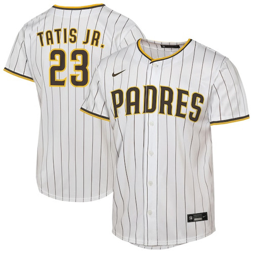Youth San Diego Padres Fernando Tatis Jr. Nike White Home Replica Player Jersey