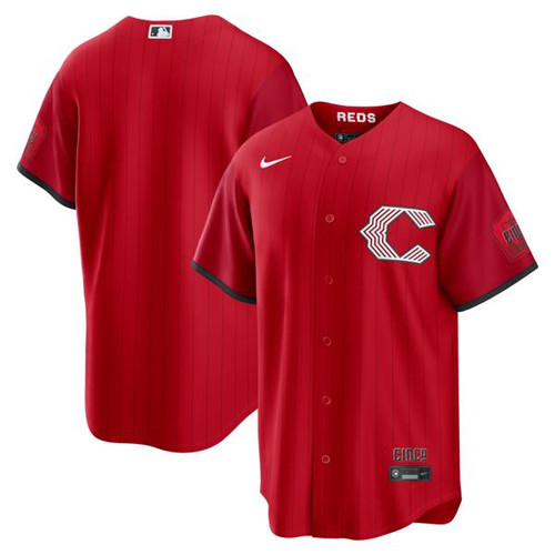 Men's Cincinnati Reds  Nike Red 2026 City Connect Stadium Jersey